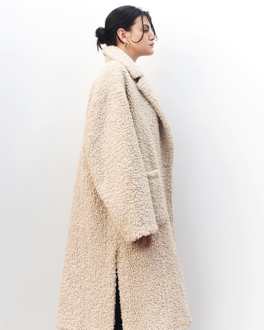 Arles Oversized Coat Oatmeal
