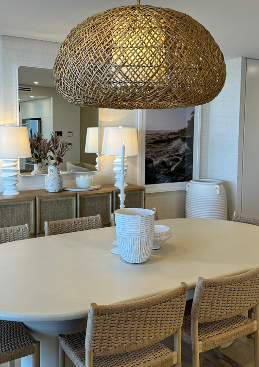 Boyd Blue pendant exclusively from Bungalow Interiors