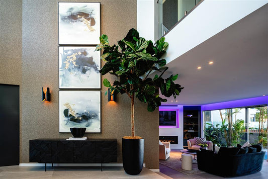 Bungalow Interiors Design & Home Styling Sovereign Island, Gold Coast - Foyer design & styling