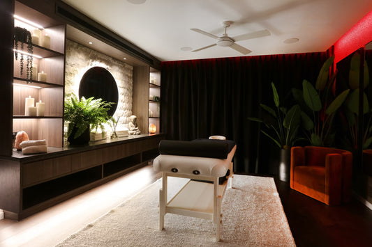 Bungalow Interiors Design & Home Styling Sovereign Island, Gold Coast - masseuse design & styling