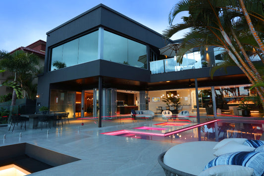 Bungalow Interiors Design & Home Styling Sovereign Island, Gold Coast - Pool area