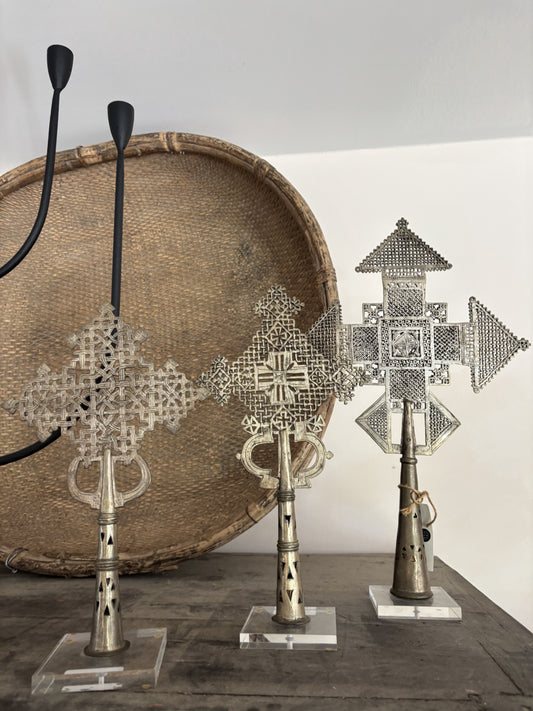 Ethiopian Coptic Cross 38cm to 42cm