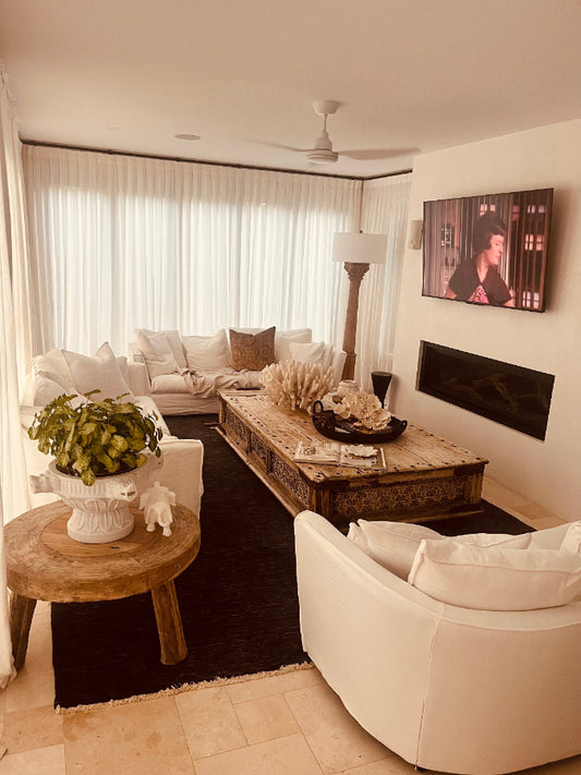 Living room interior styling ideas, Hope Island, Bungalow Home Interiors