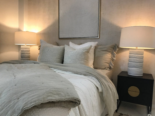 Hale Mercantile bed linen Gold Coast with Bungalow Interiors