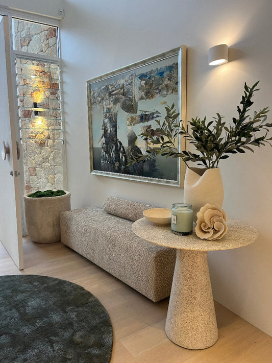 Bungalow Interiors Styling Entrance Nook and Hallway, Burleigh Heads Gold Coast