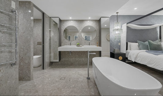 Home Interior Styling Ideas for Master Bedroom Suite with Ensuite