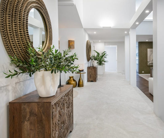 Bungalow Interiors property styling Sanctuary Cove family for sale