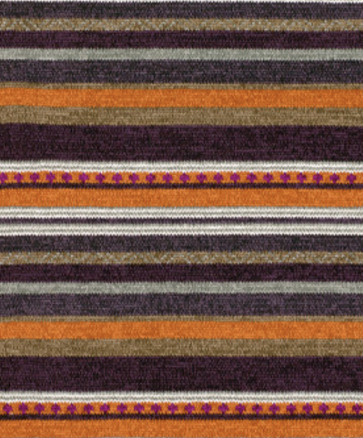 Custom Cushion Poncho Stripe knit / plain back 55 x 55