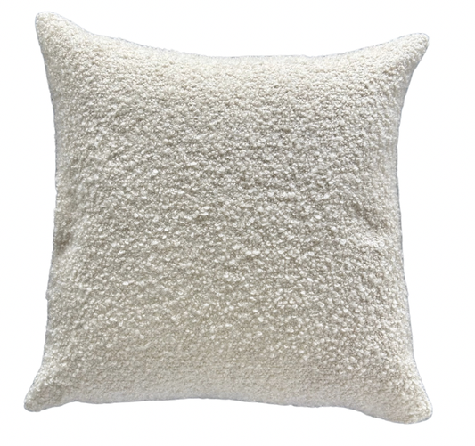 Natural Boucle Cushion 55x55