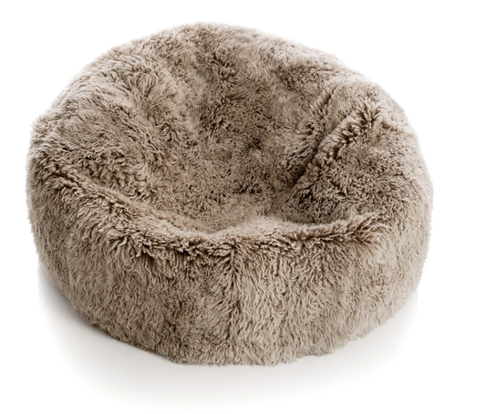 Curly Oatmeal Bean Bag