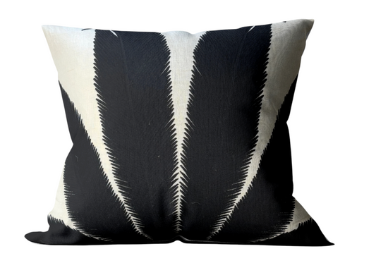 Black Palm Cushion