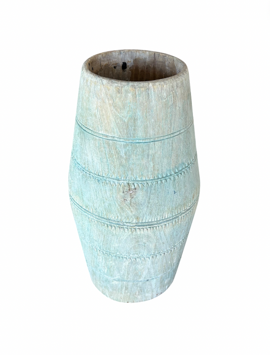 Tall Kalin Wooden Pot