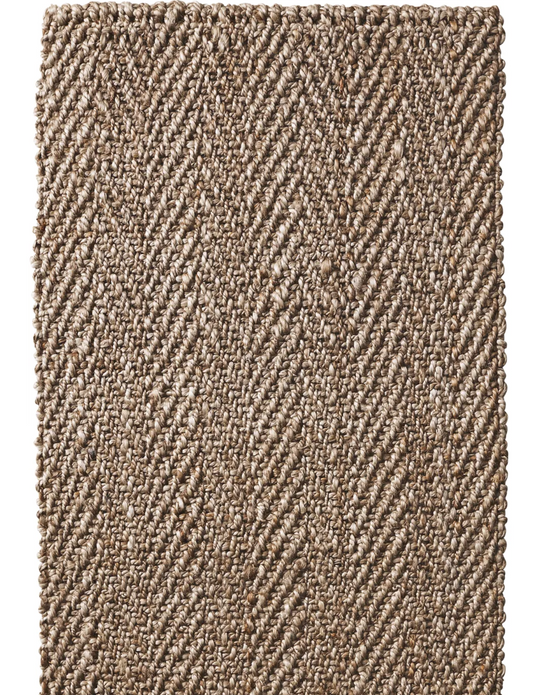 Herringbone Silver Rug