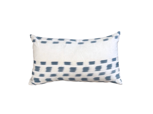 Iz Stripe Sky Schumacher Custom Cushion