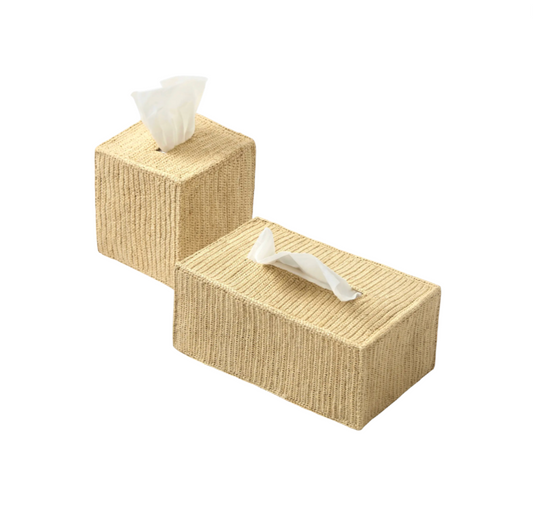 Raffia Tissue Cover Square