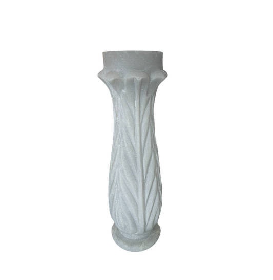 Carved Candle Holder