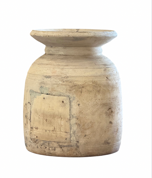 Organic Wooden Pot