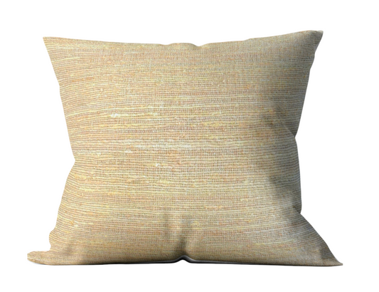 Tussah Rose Gold Custom Cushion