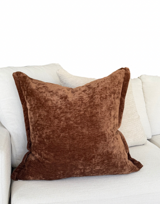 Velvet Flange Cushion