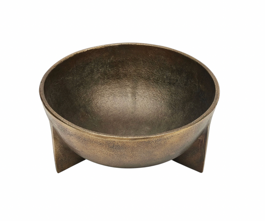 Athena Bowl Antique Brass Small