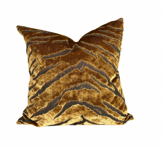 Custom Bengal Gold Cushion