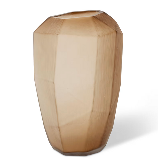 Arylon Vase Tall Smoke Brown