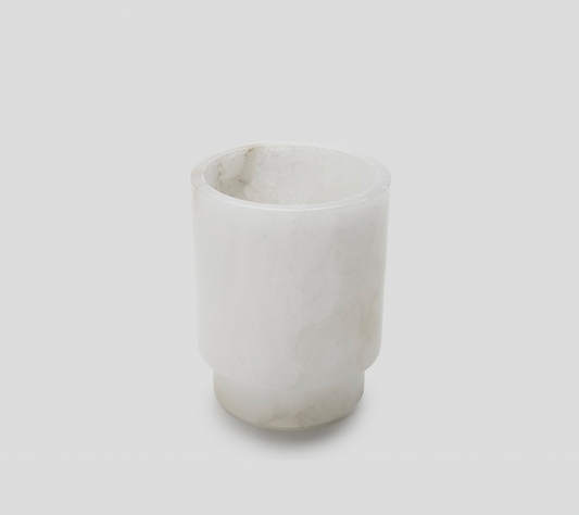 Alabaster Votive Vase