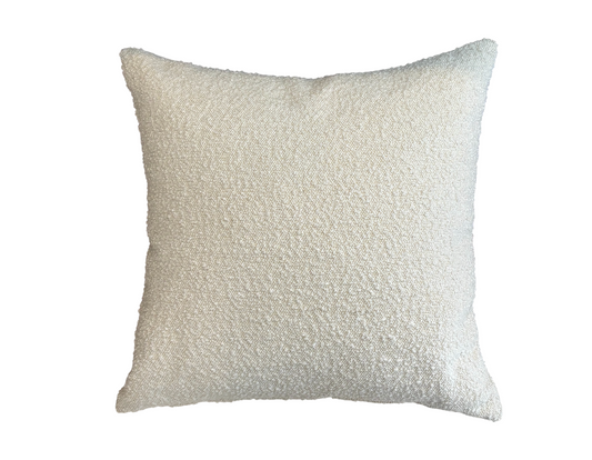 Textured Ivory Custom Cushion