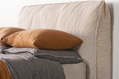 Flocca Linen Bedhead Short