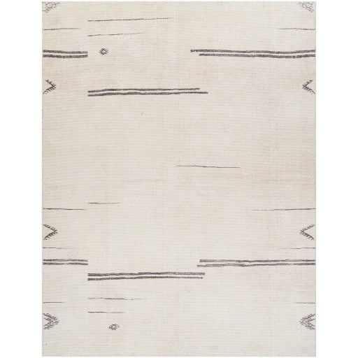 Hallie Rugs Cream/Charcoal 2301