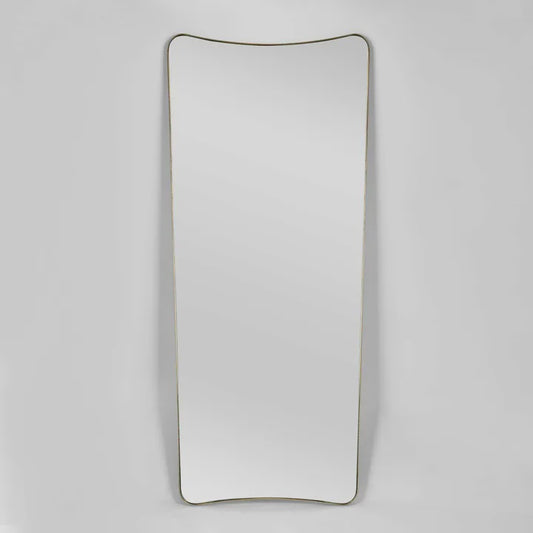 Gold Floor Mirror L 160cm W 69cm H 3cm