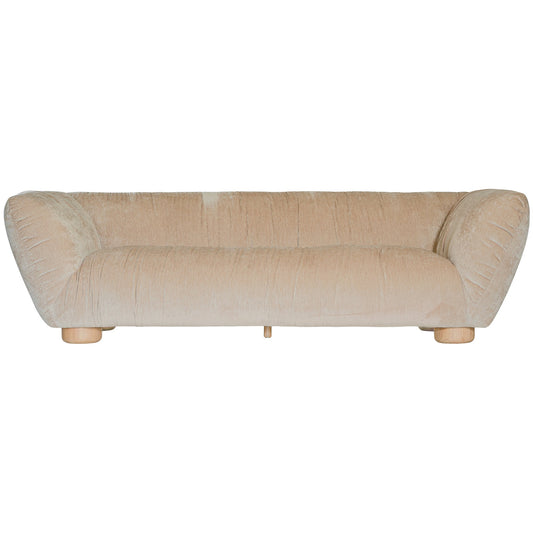 Davis Sofa in Dolce beige, front view