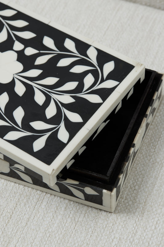 Flora Bone Inlay Box