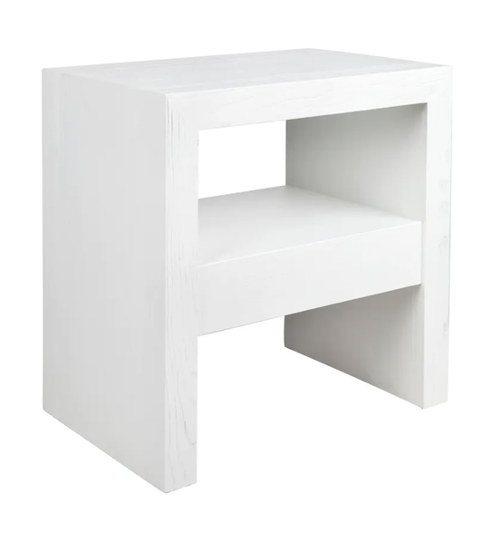 White Oak Side Table