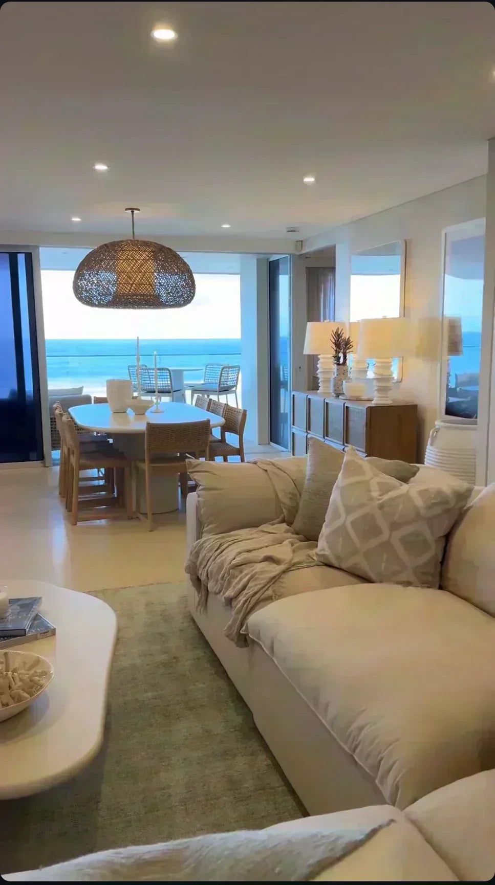 Interior styling to stay for family beach-side holiday apartment