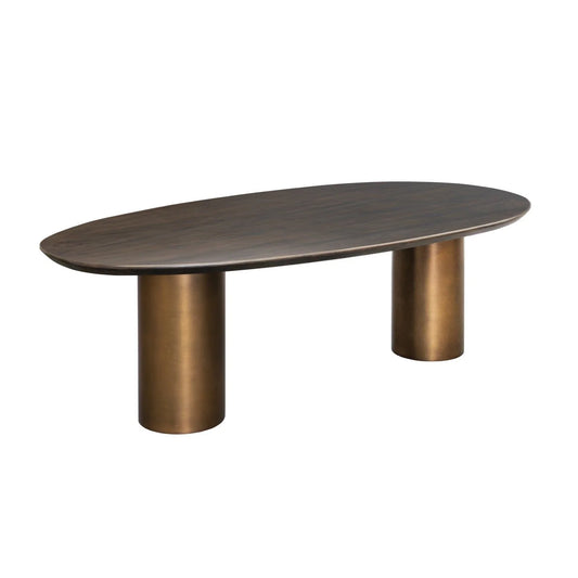 Bradd Cylinder Leg Dining Table