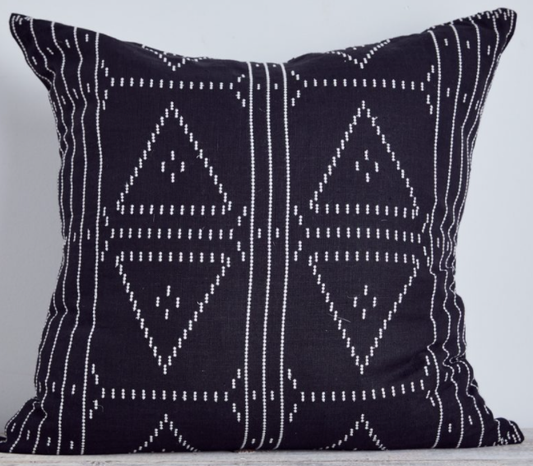 Baba Cushion Blk/Ivory