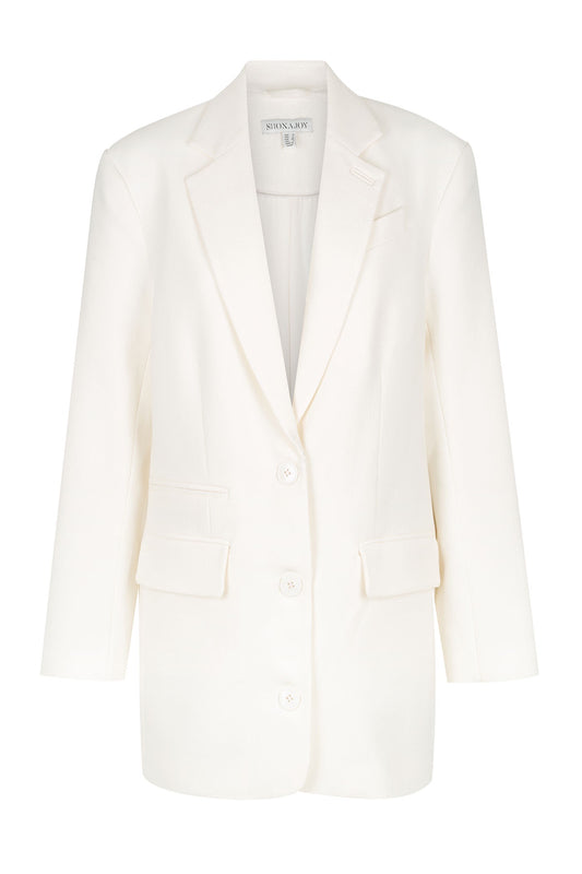 AMURA OVERSIZED BLAZER DRESS - CREAM