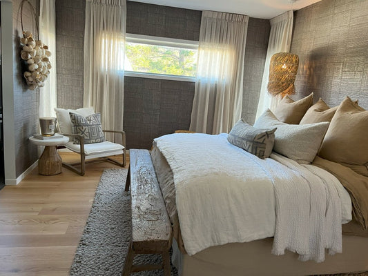 Bungalow Interiors Home Interior Styling Gold  Coast Master Bedroom Styling