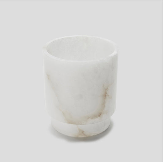 Alabaster Votive Vase