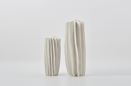 Coral Vase  Ivory