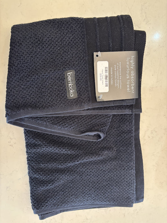 Hand Towel Black