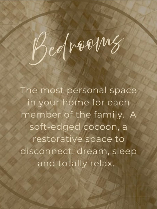 Styling and decorating ideas for family bedrooms, master bedroom suite and guest bedrooms by Bungalow Home Interior Designers Gold Coast