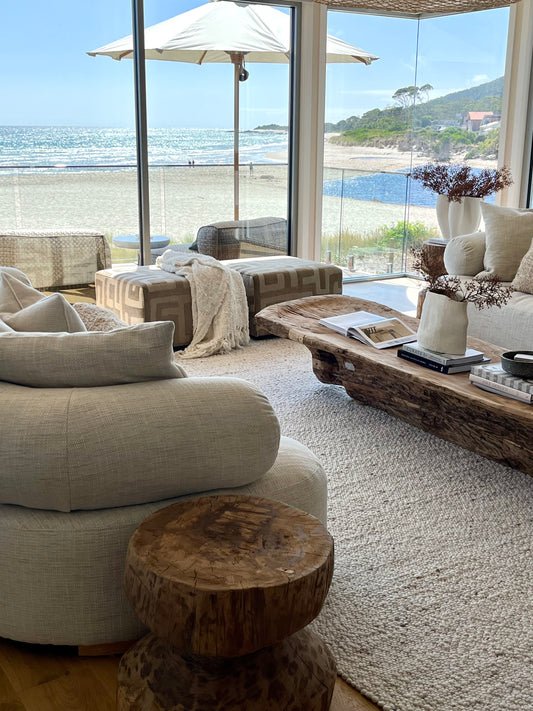 Beach house bespoke furniture Bungalow Interiors, Gold Coast
