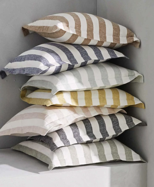Luca stripe cushion