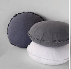 Flocca Macaron Cushion w FEATHER  50x50