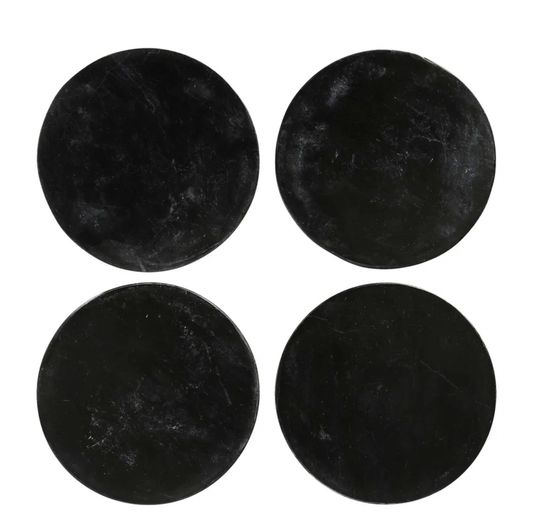 Black Marble Coasters