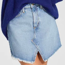 Edge Skirt Cut Out in Art