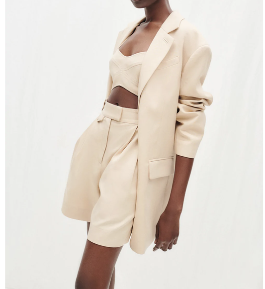 Sara Oversized Blazer - SAND