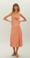 Milena Dress - Rosewood